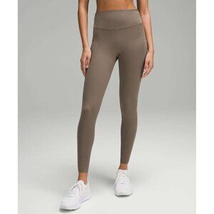 Lululemon womens leggings Fast and Free High-Rise Tight  pockets Nomad size 0‎